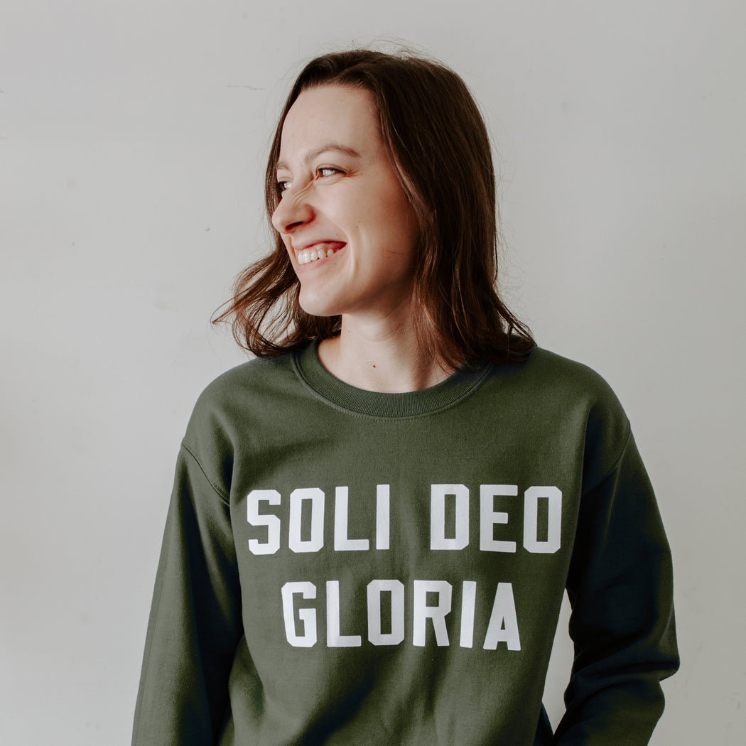 Unisex Soli Deo Gloria Sweatshirt (X-Large)