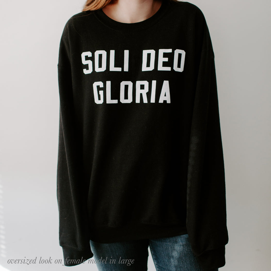 Unisex Soli Deo Gloria Sweatshirt (X-Large)