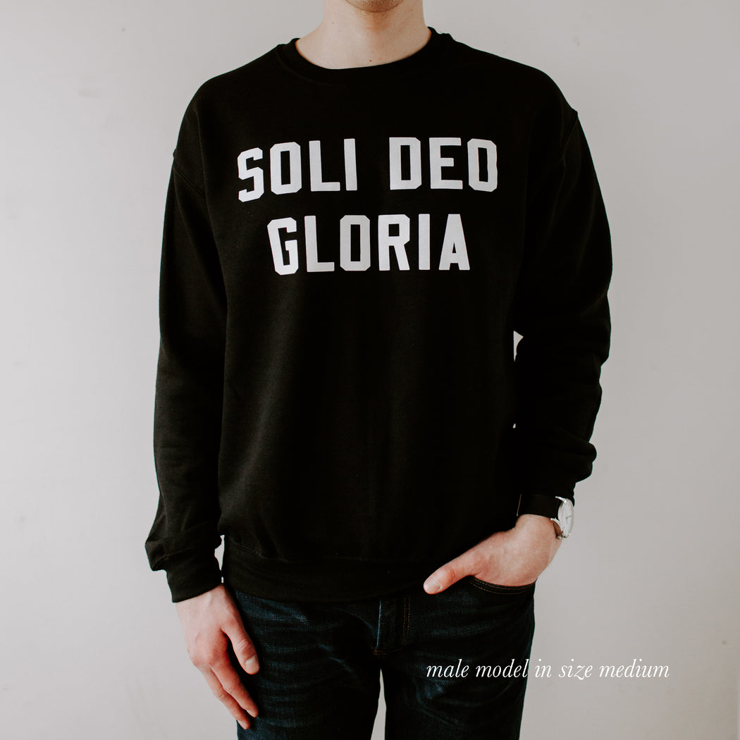 Unisex Soli Deo Gloria Sweatshirt (X-Large)